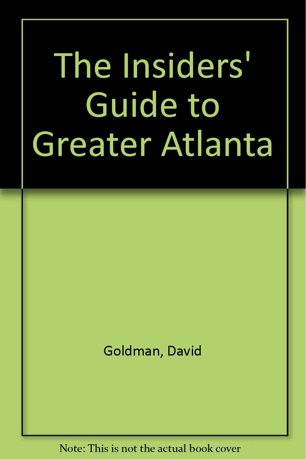 Product Image: The Insiders' Guide to Greater Atlanta