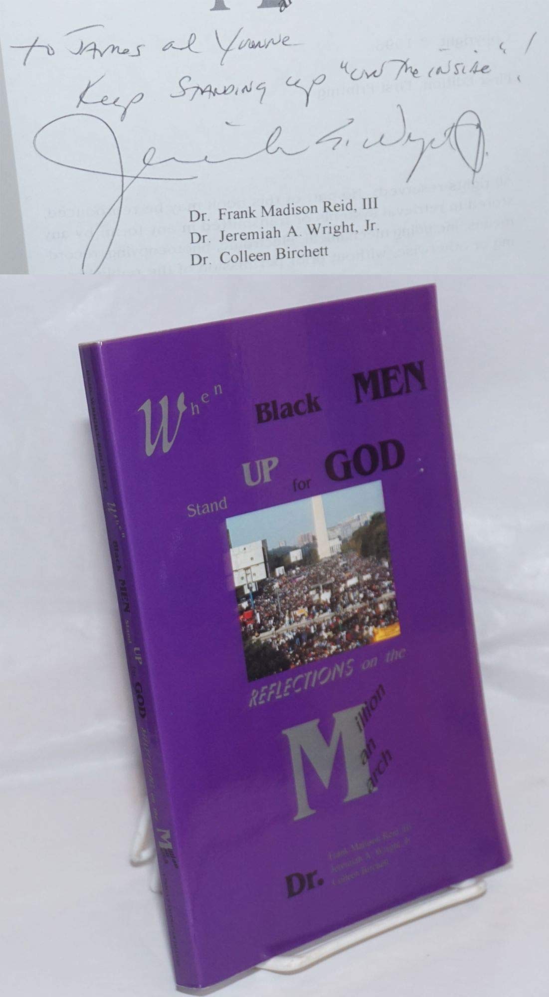 When Black Men Stand Up for God: Reflections on the Million Man March Books