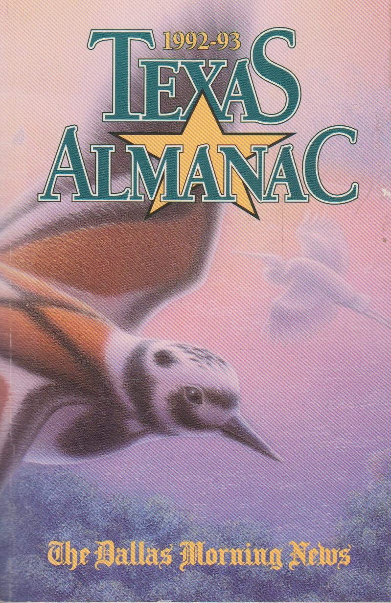 Texas Almanac book
