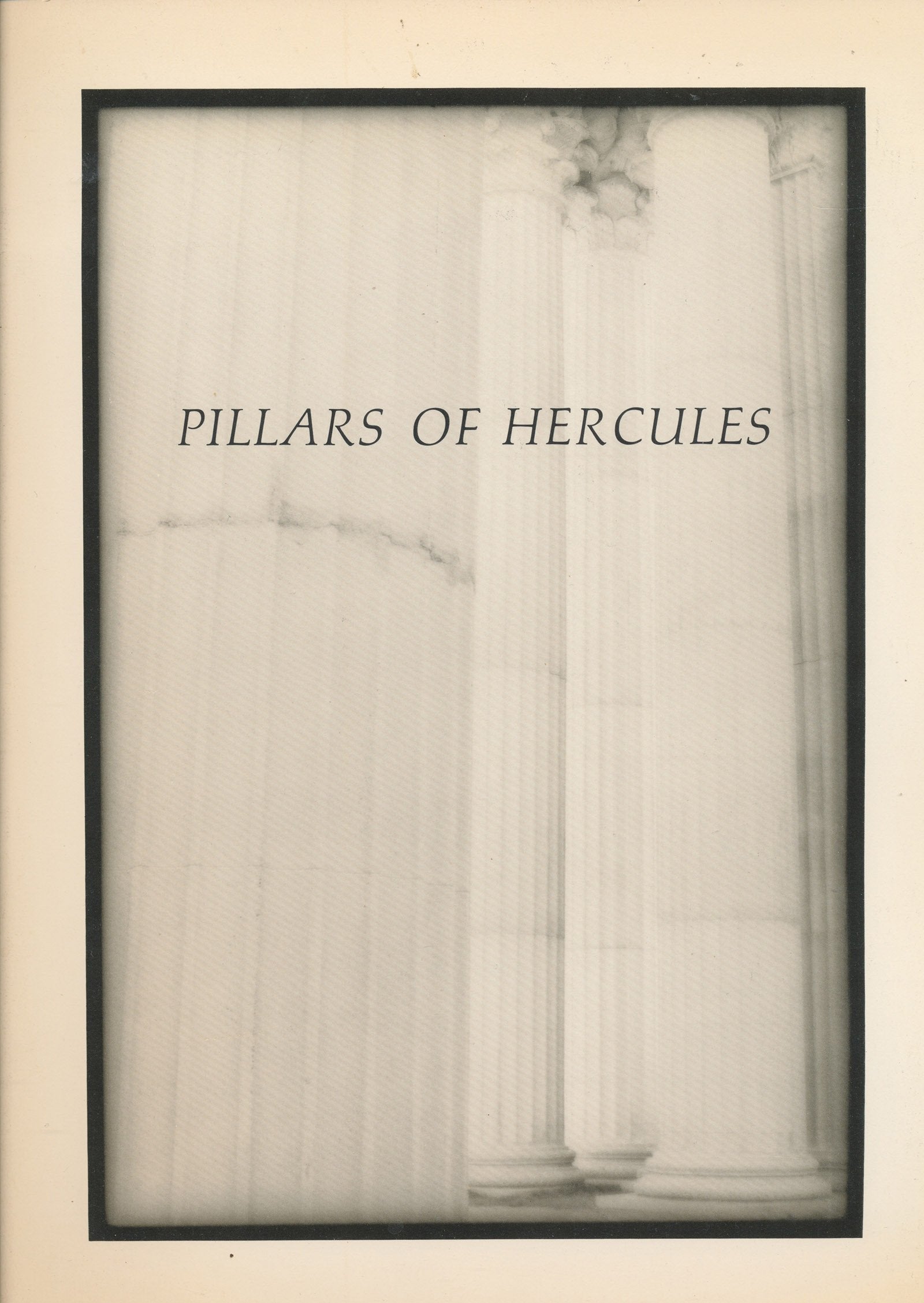 Pillars of Hercules, (Photography) Books