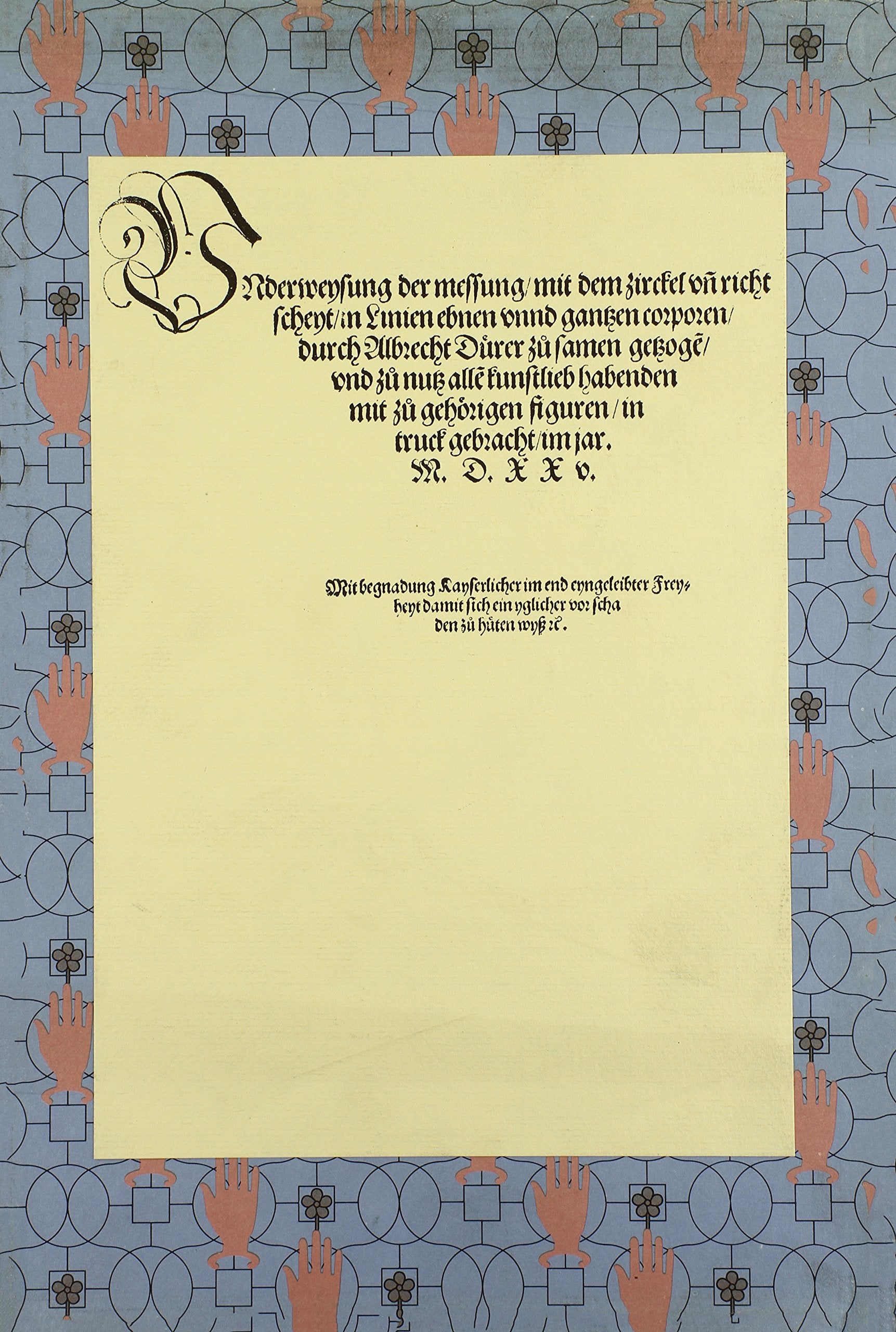 Underweysung der Messung mit dem Zirckel und Richtscheyt (PRINTED SOURCES OF WESTERN ART SER.) Film, Art & Culture