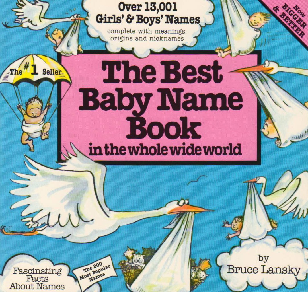 The Best Name Book in the Whole Wide World Books