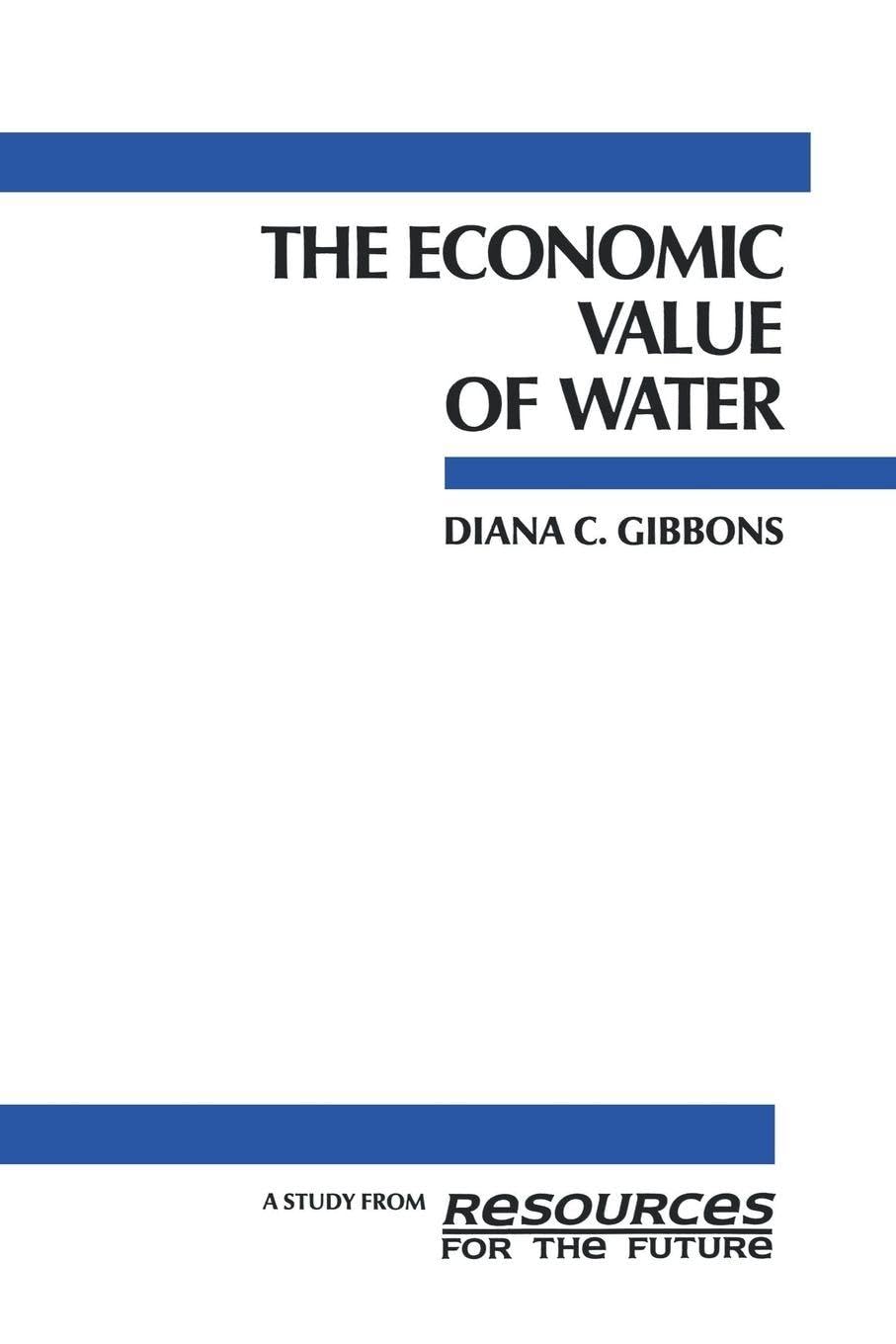 The Economic Value of Water Medicine