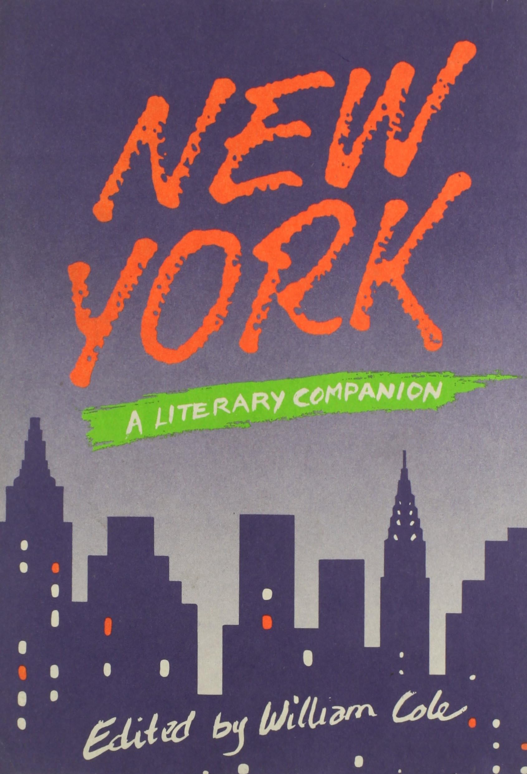 New York: A Literary Companion Contemporary literature