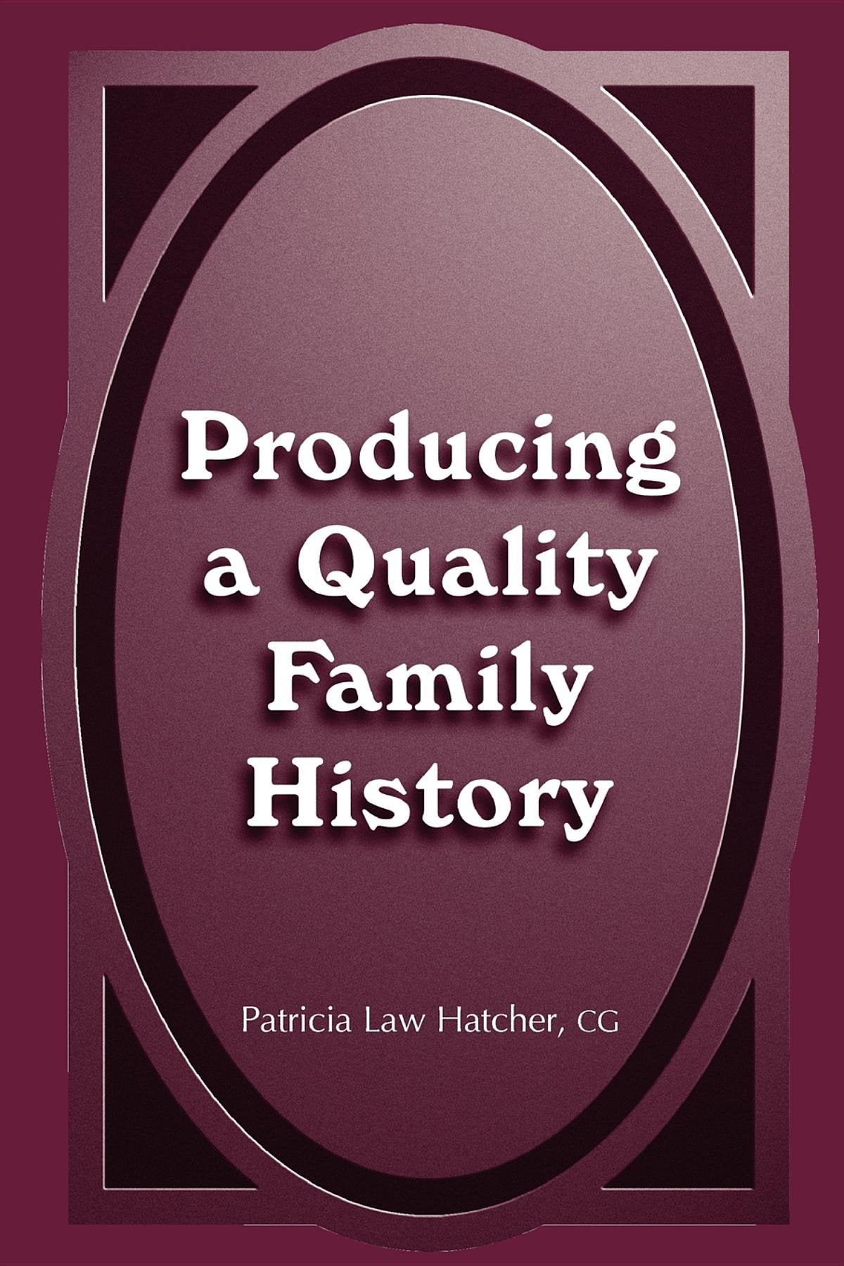 Producing a Quality Family History book
