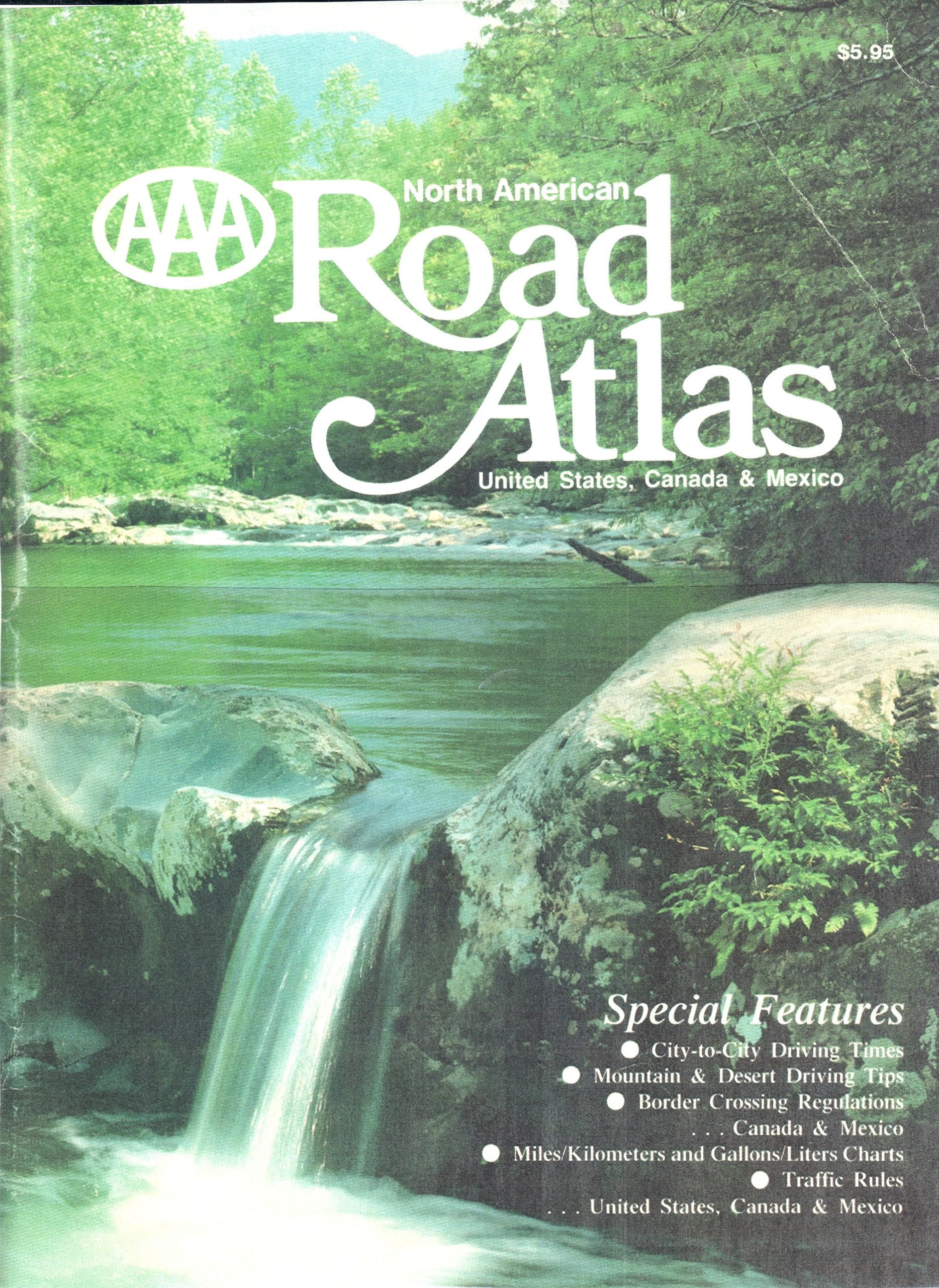 AAA North American road atlas: United States, Canada & Mexico Books