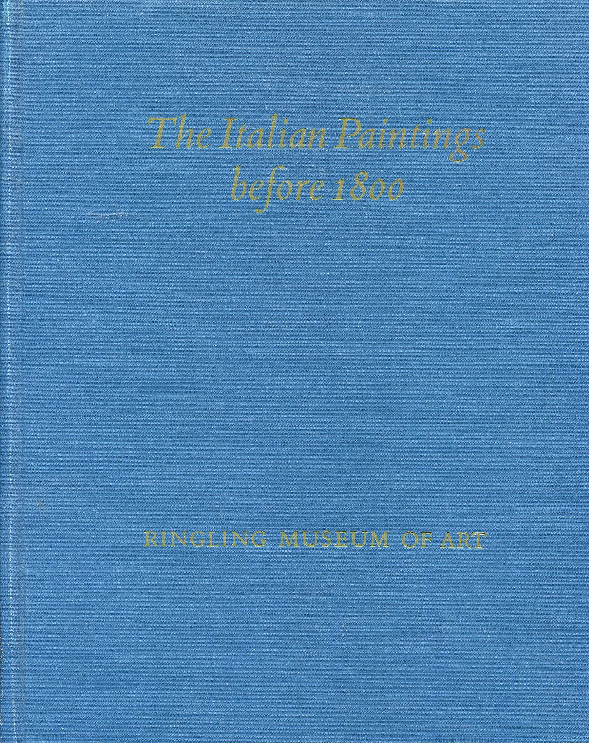 Catalog of the Italian Paintings Before 1800 book
