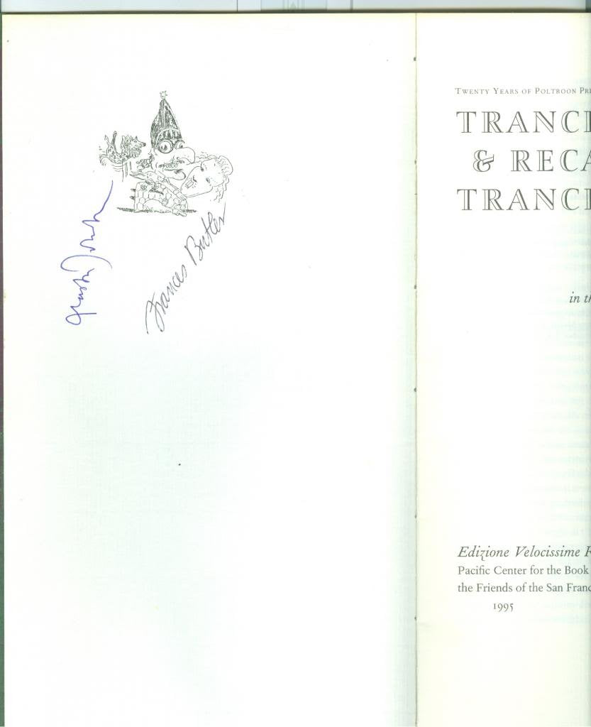 Trance & Recalcitrance: The Private Voice in the Public Realm -- 20 Years of Poltroon Press Contemporary literature Books