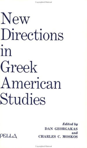 New Directions in Greek American Studies Books