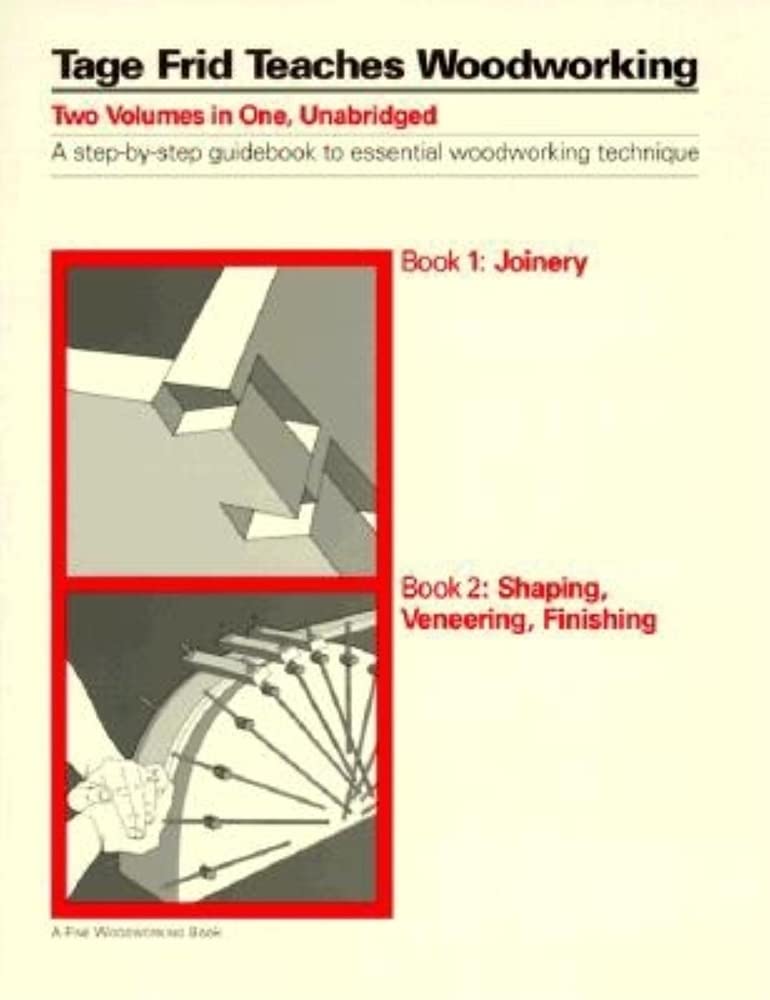 Tage Frid Teaches Woodworking: Shaping, Veneering, Finishing Hobbies & Crafts