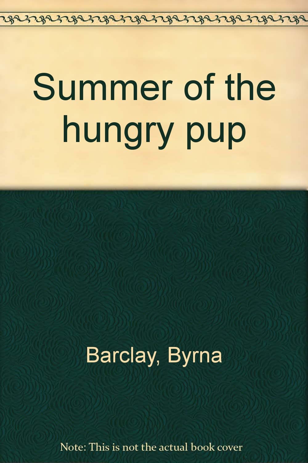 Summer of the hungry pup book