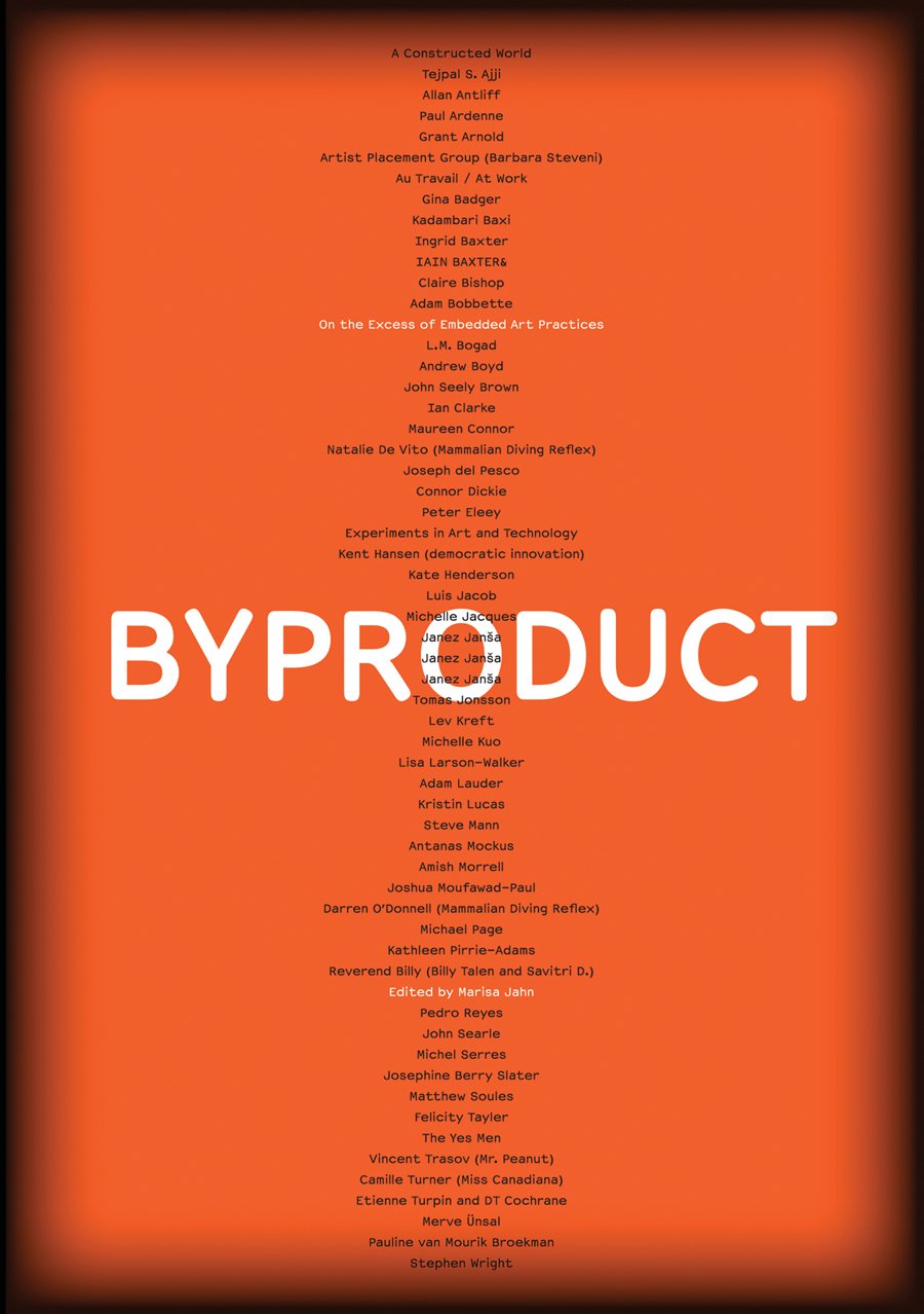 Byproduct: On the Excess of Embedded Art Practices book