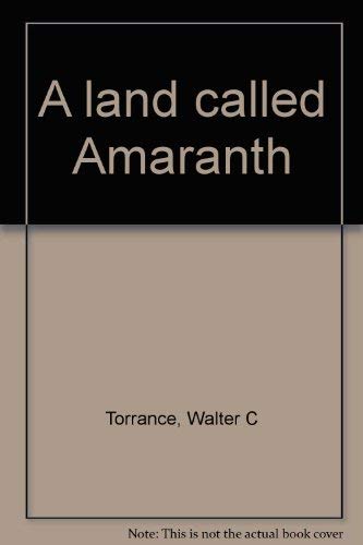 Product Image: A land called Amaranth