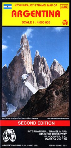 Product Image: International Travel Map ITM Argentina (Travel Reference Map)