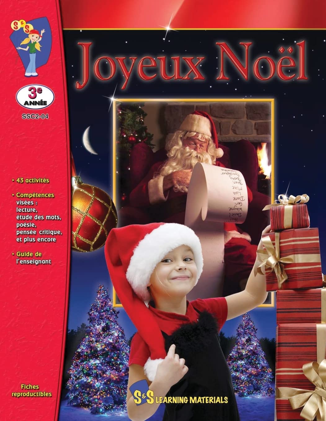 Joyeux Noel: 3e Annee (Learning Can Be Fun!) (French Edition) Social Sciences
