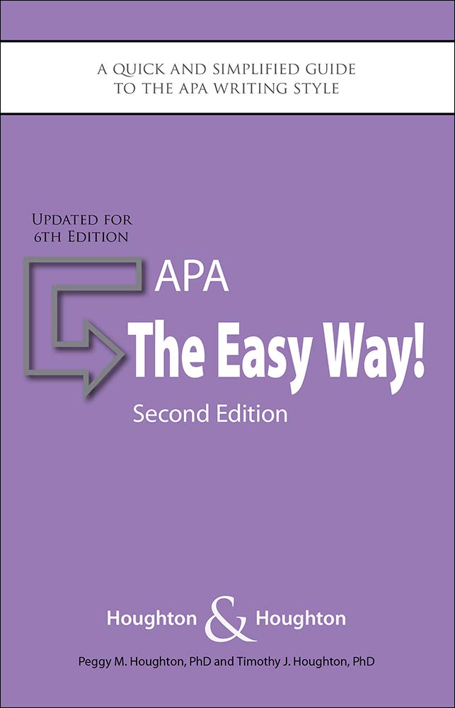 APA: The Easy Way!: Updated for the APA 6th Edition Medicine