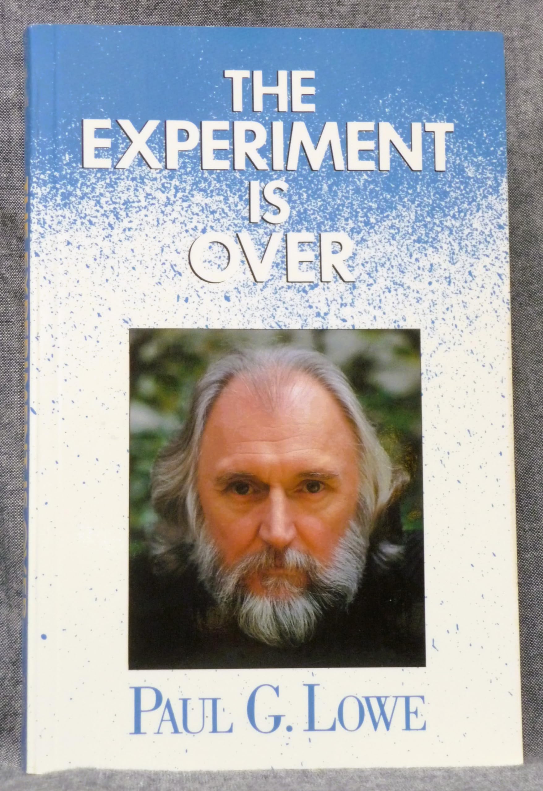 The Experiment Is over Books