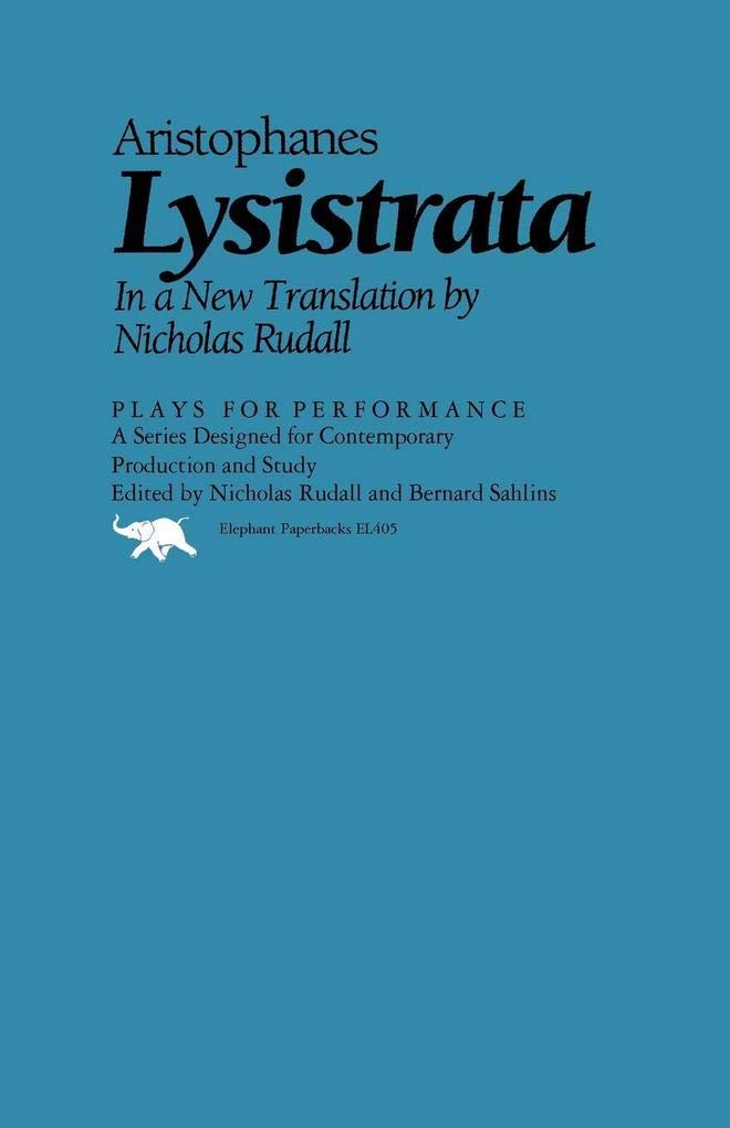 Product Image: Lysistrata (Plays for Performance)