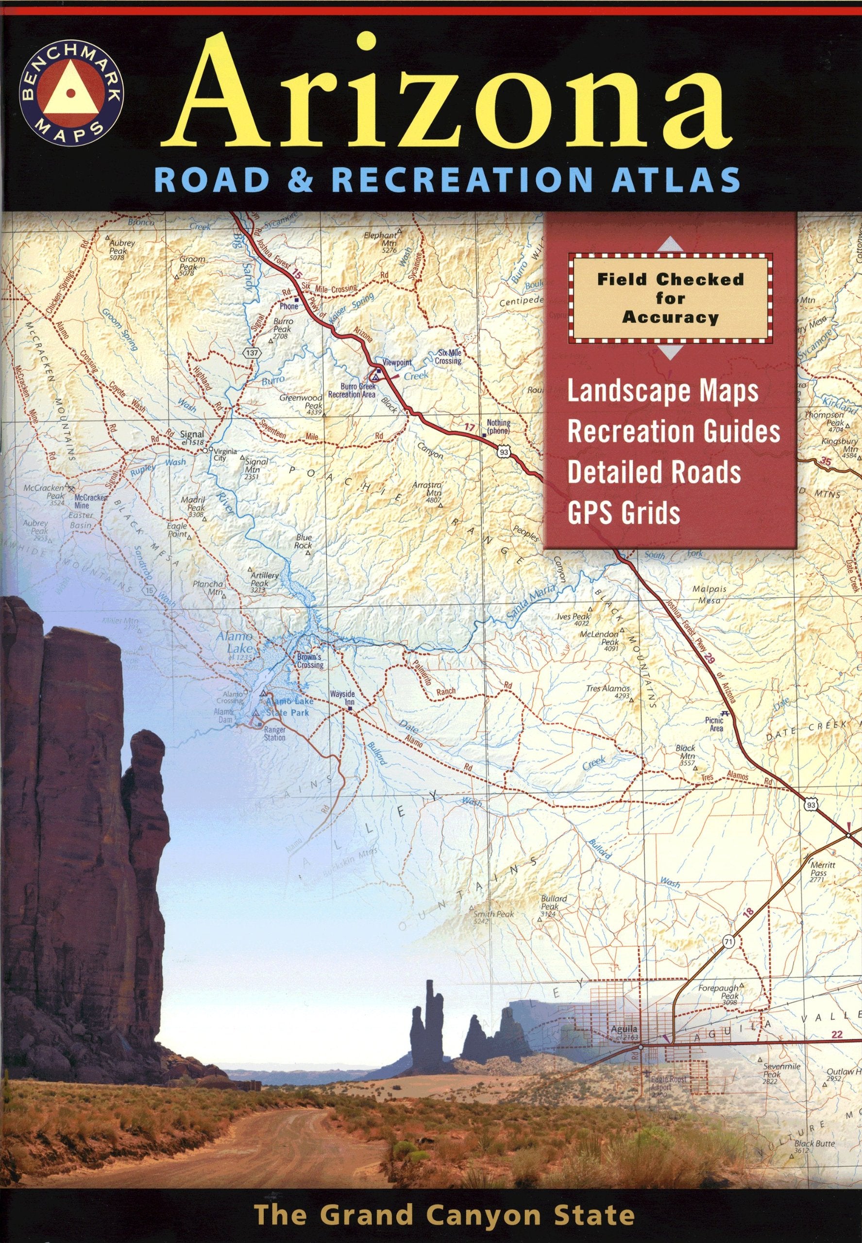 Arizona Road & Recreation Atlas: Straßenatlas zu Erholungsgebieten Leisure, Home & Garden