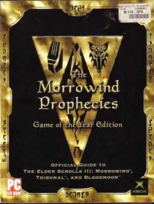 The Morrowind Prophecies: Game of the Year Edition Official Strategy Guide Board Games
