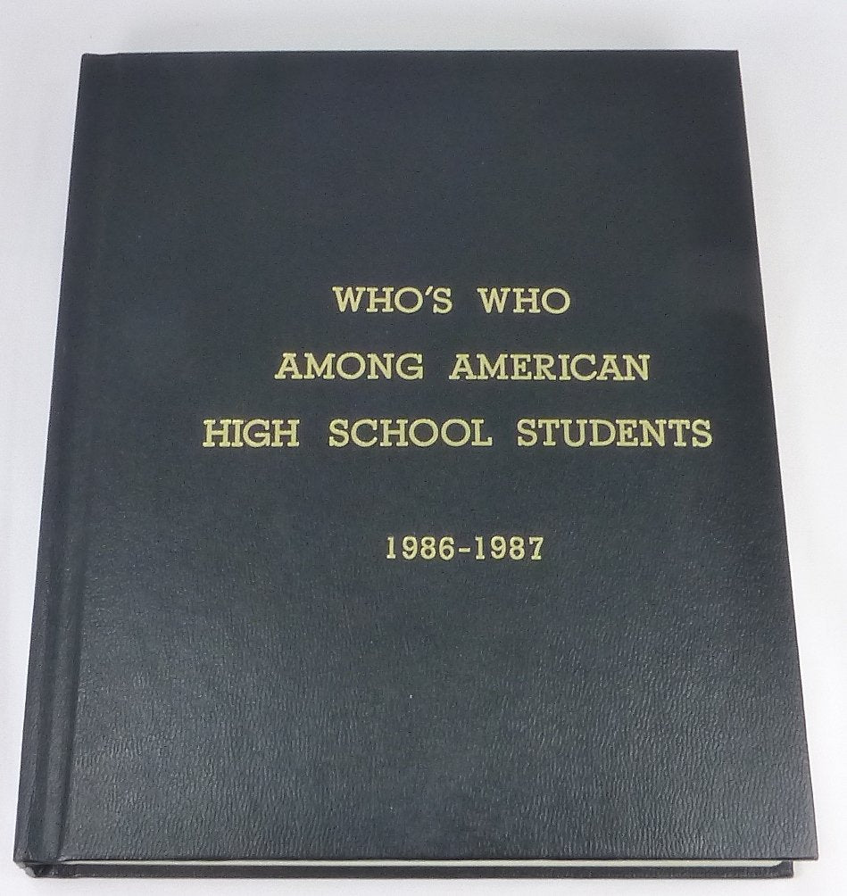 Who's Who among American High School Students, 1986-87 (Who's Who among American High School Students, 1986-87, Vol. 12) Books