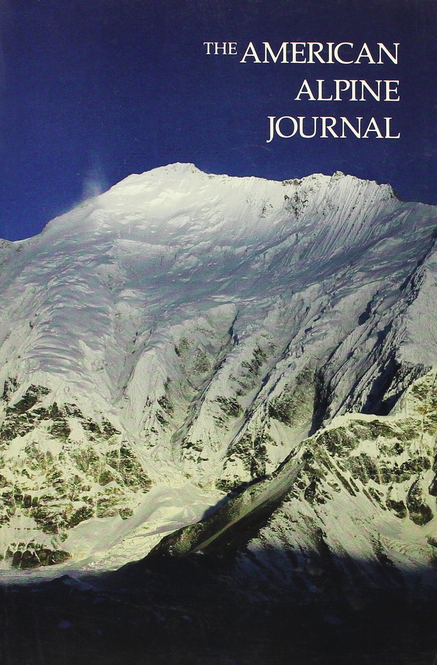 The American Alpine Journal, 1989 (Journals) Learning & Reference