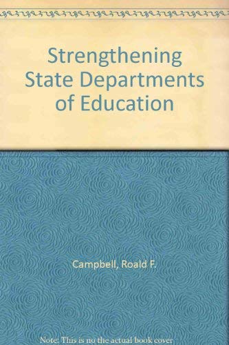 Strengthening State Departments of Education book