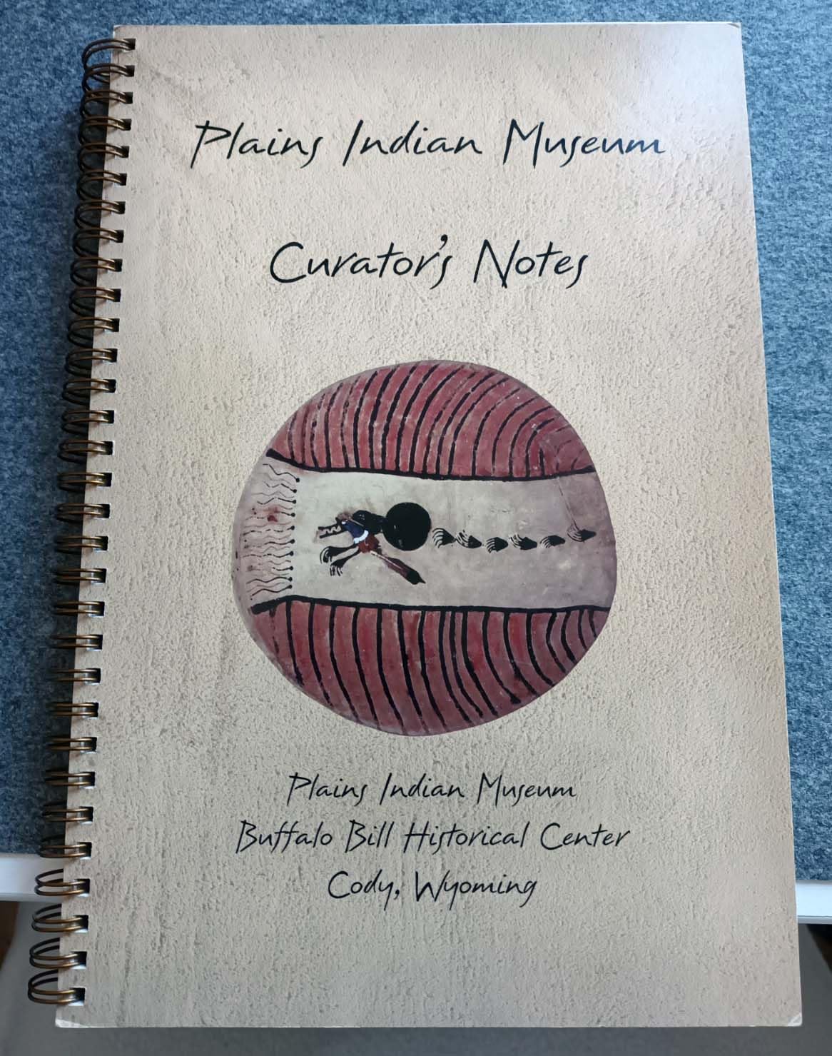 Plains Indian Museum Curator's Notes Books