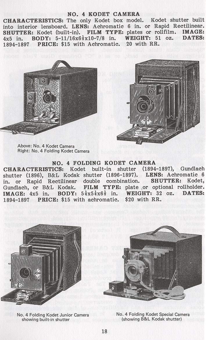 Collector's Guide to Kodak Cameras Photography