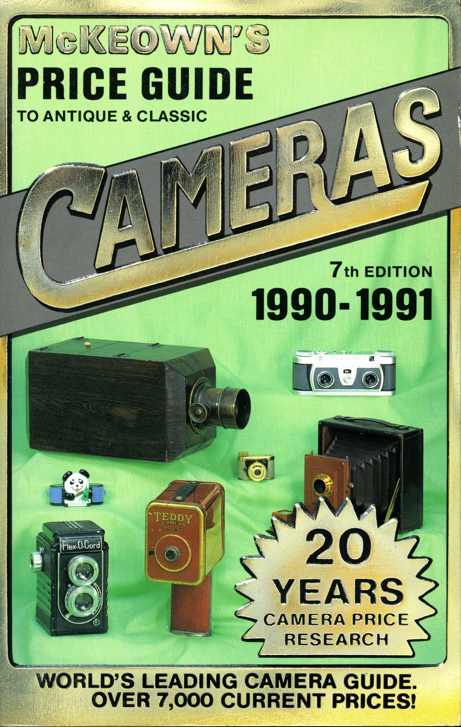 Price Guide to Antique and Classic Cameras 1990-91 Photography