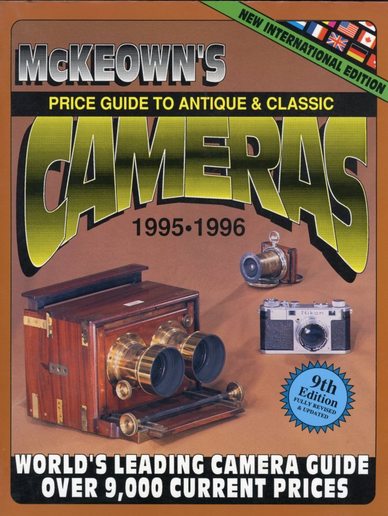 Price Guide to Antique and Classic Cameras 1995-1996 Photography