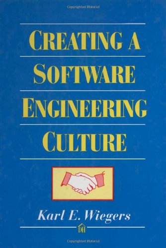 Creating a Software Engineering Culture Computer Science