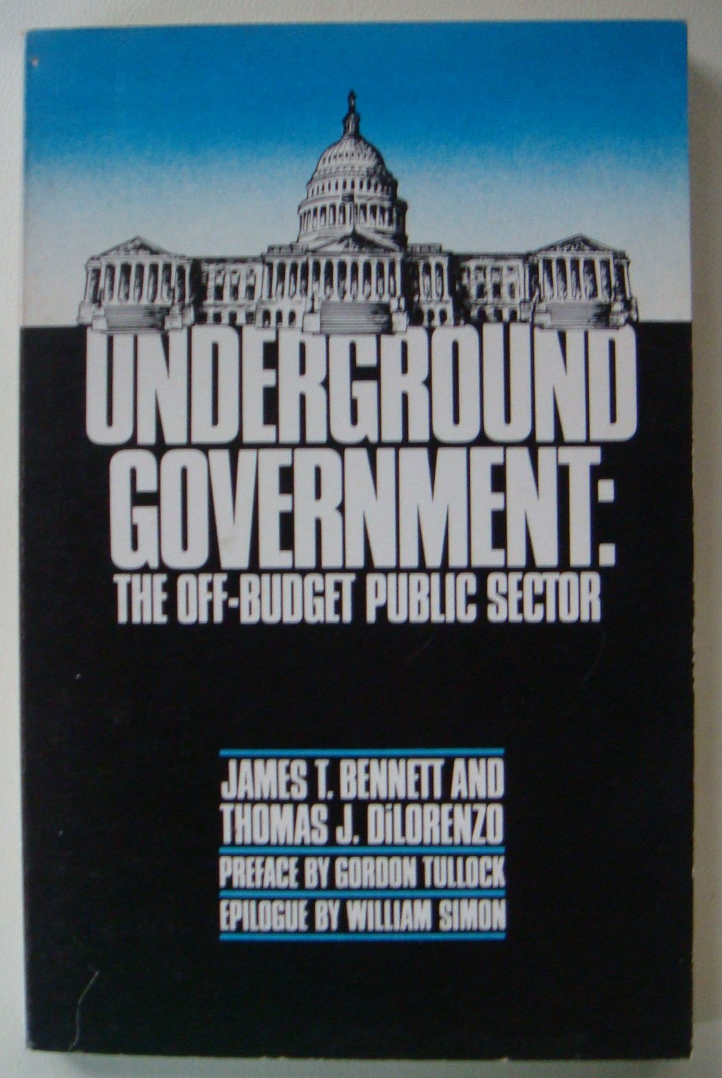 Underground Government: The Off-Budget Public Sector Business, Finance & Career