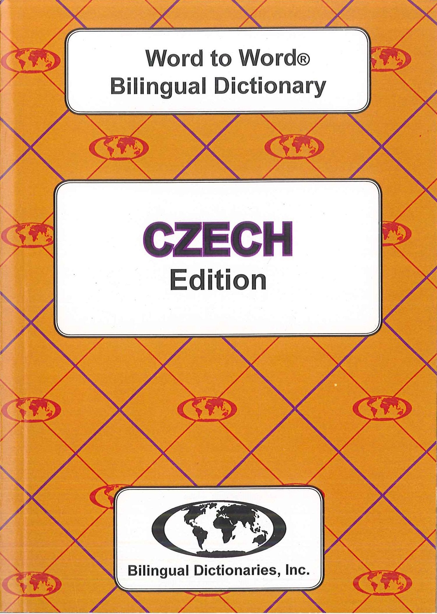 English-Czech & Czech-English Word-to-Word Dictionary Foreign Languages ​​& Dictionaries