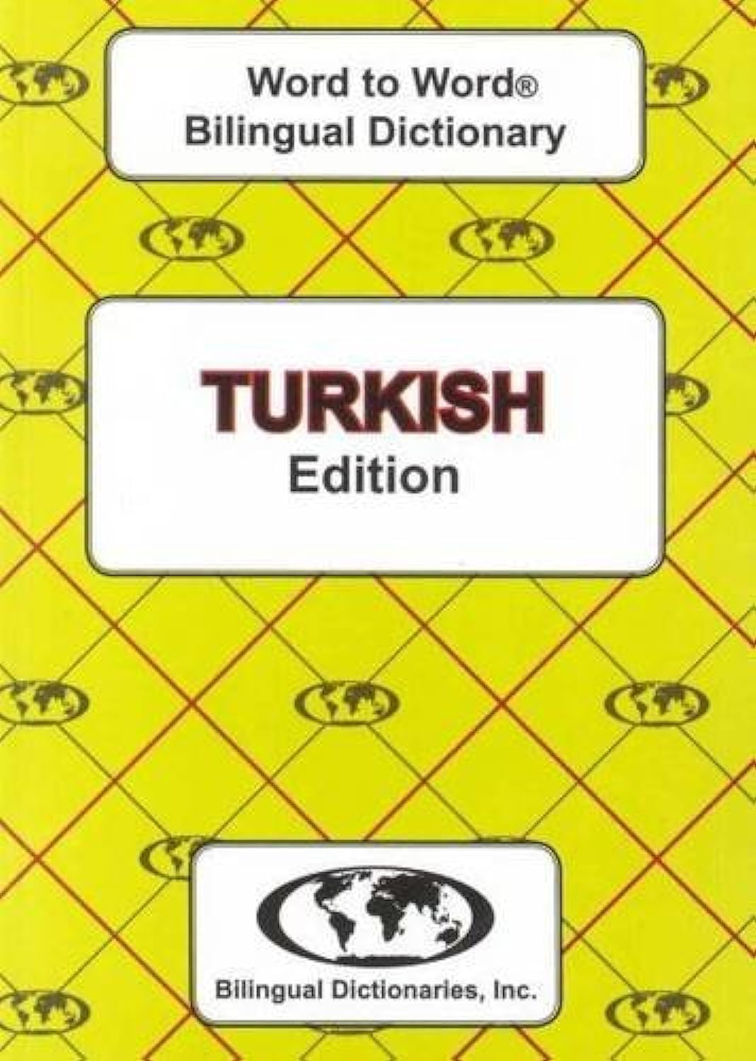 English-Turkish & Turkish-English Word-to-Word Dictionary Foreign Languages ​​& Dictionaries