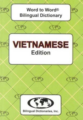 English-Vietnamese & Vietnamese-English Word-to-Word Dictionary Foreign Languages ​​& Dictionaries