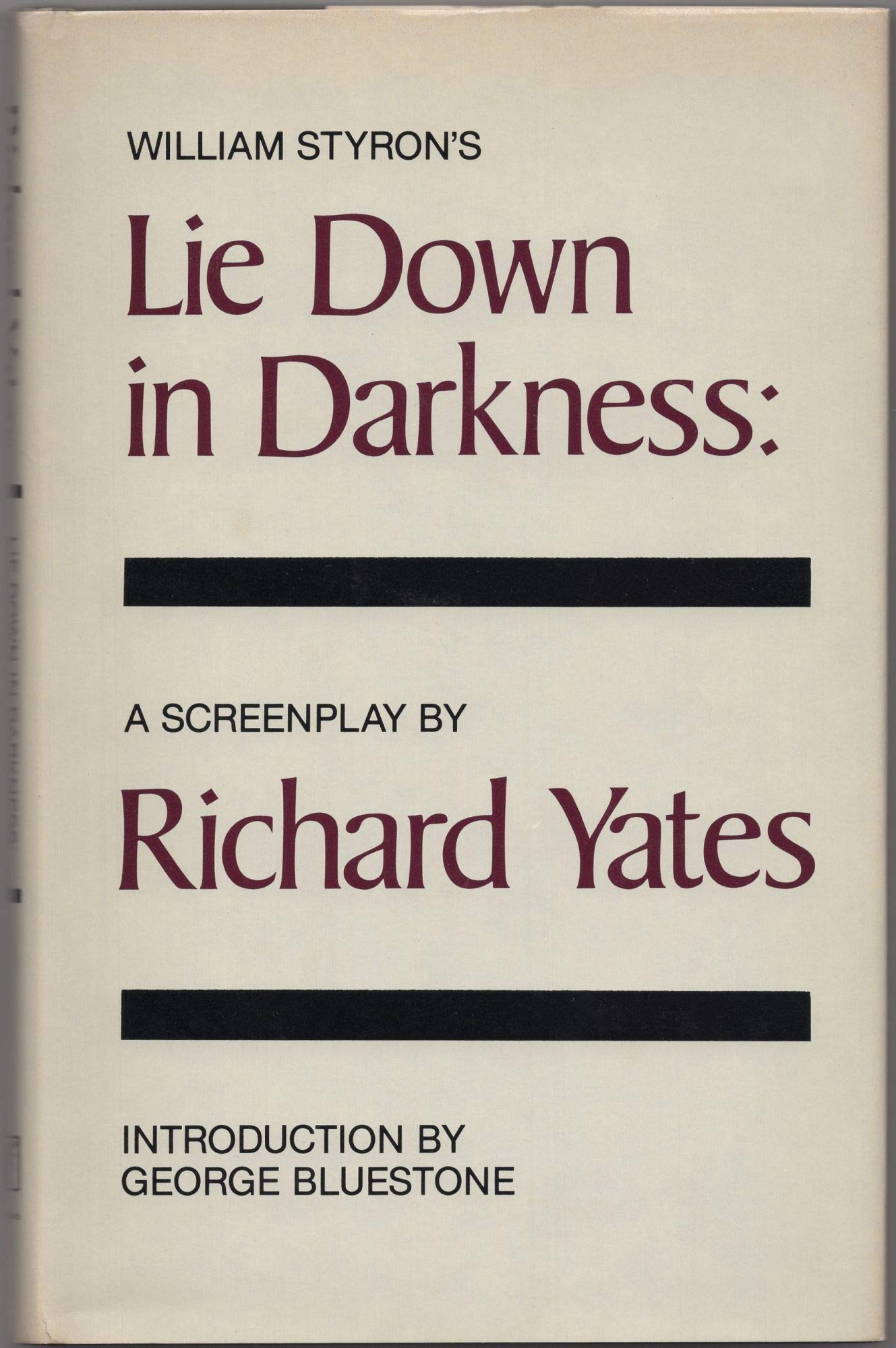 Product Image: William Styron's Lie Down in Darkness: A Screenplay