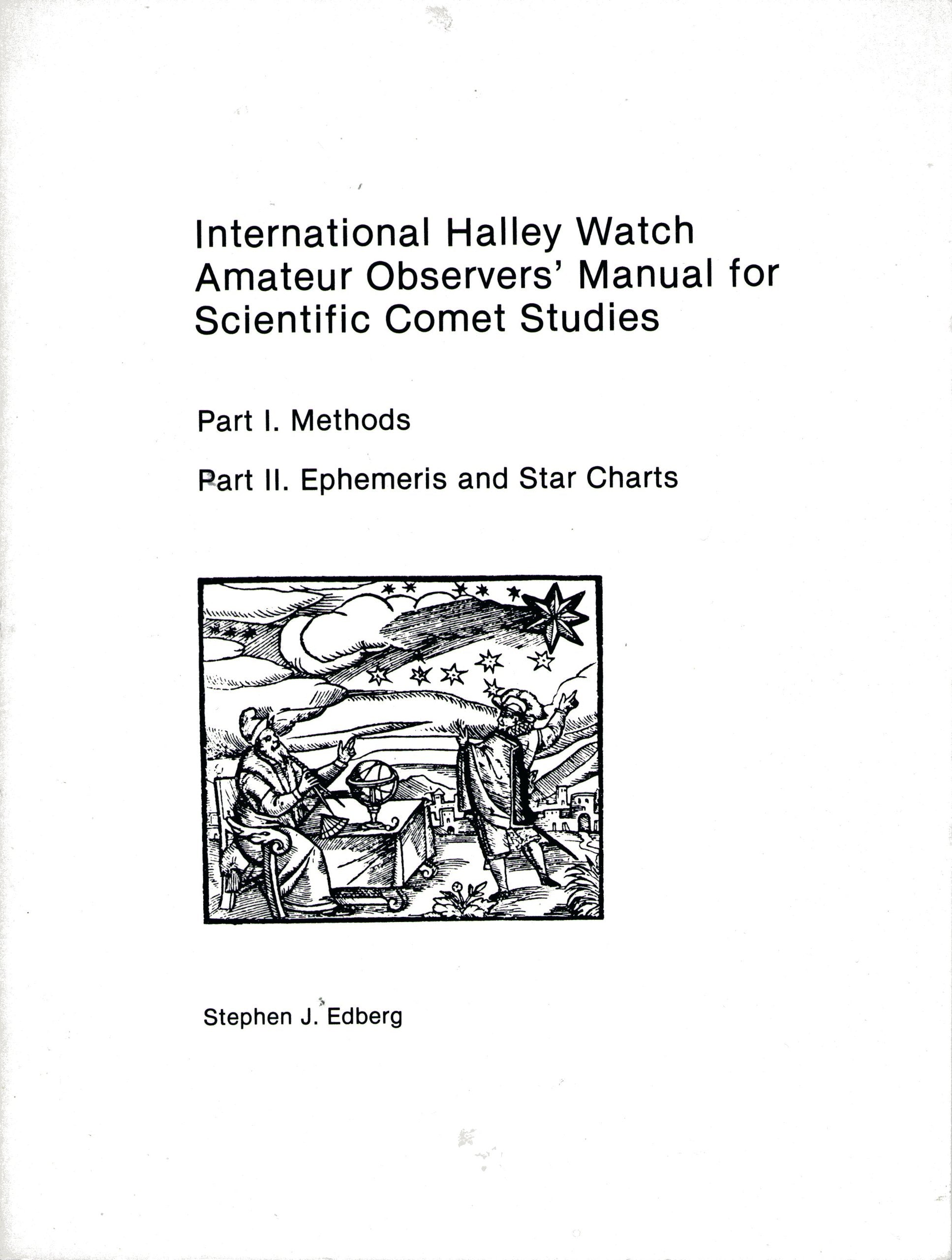 International Halley Watch Amateur Observers' Manual for Scientific Comet Studies Natural Sciences