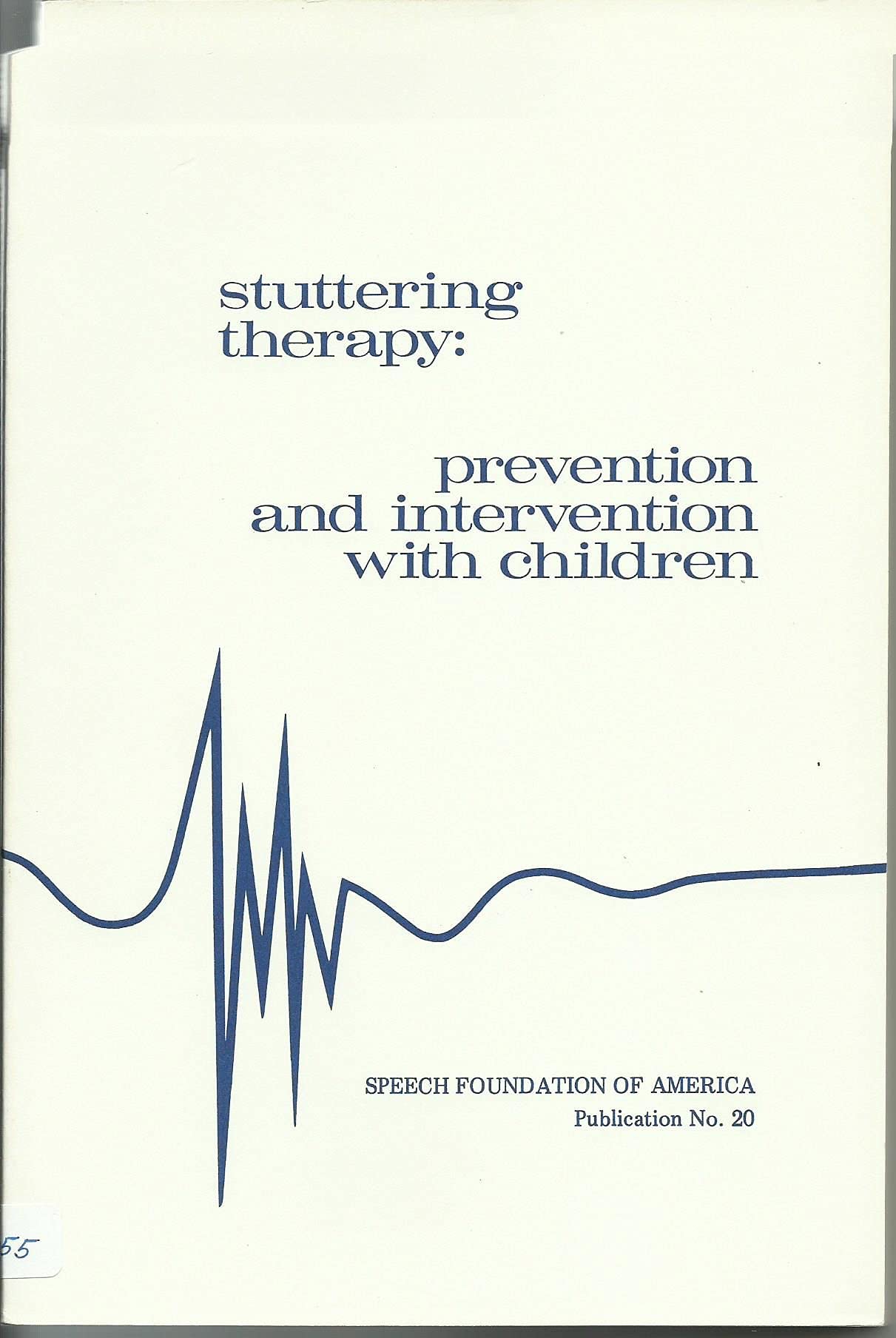 Product Image: Stuttering Therapy Prevention and Intervention With Children