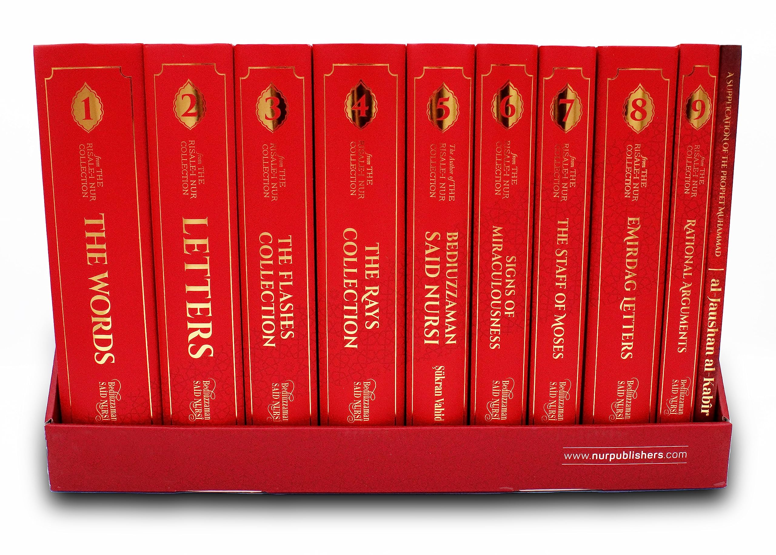 Said Nursi Hardcover 10-book-set from the Risale-i Nur Collection, Translated by Sukran Vahide Books