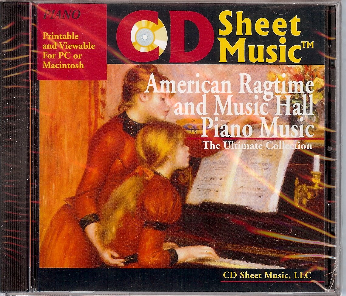 Product Image: CD Sheet Music: American Ragtime Piano Collection