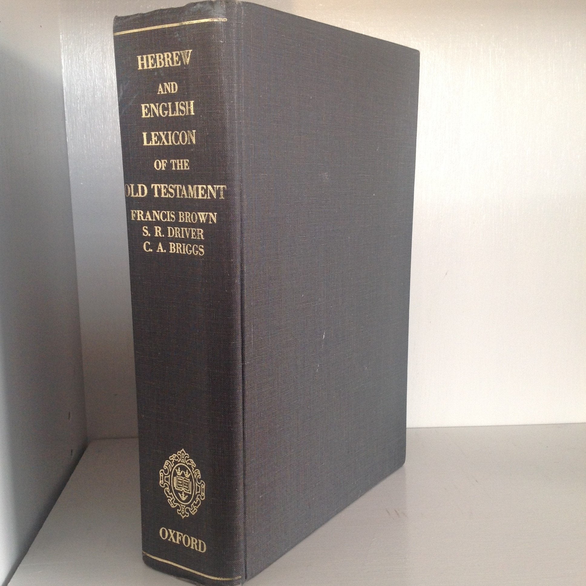 The new Brown, Driver, and Briggs Hebrew and English lexicon of the Old Testament book