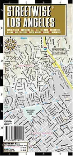Streetwise Los Angeles/Map (National & International Titles) Leisure, Home & Garden