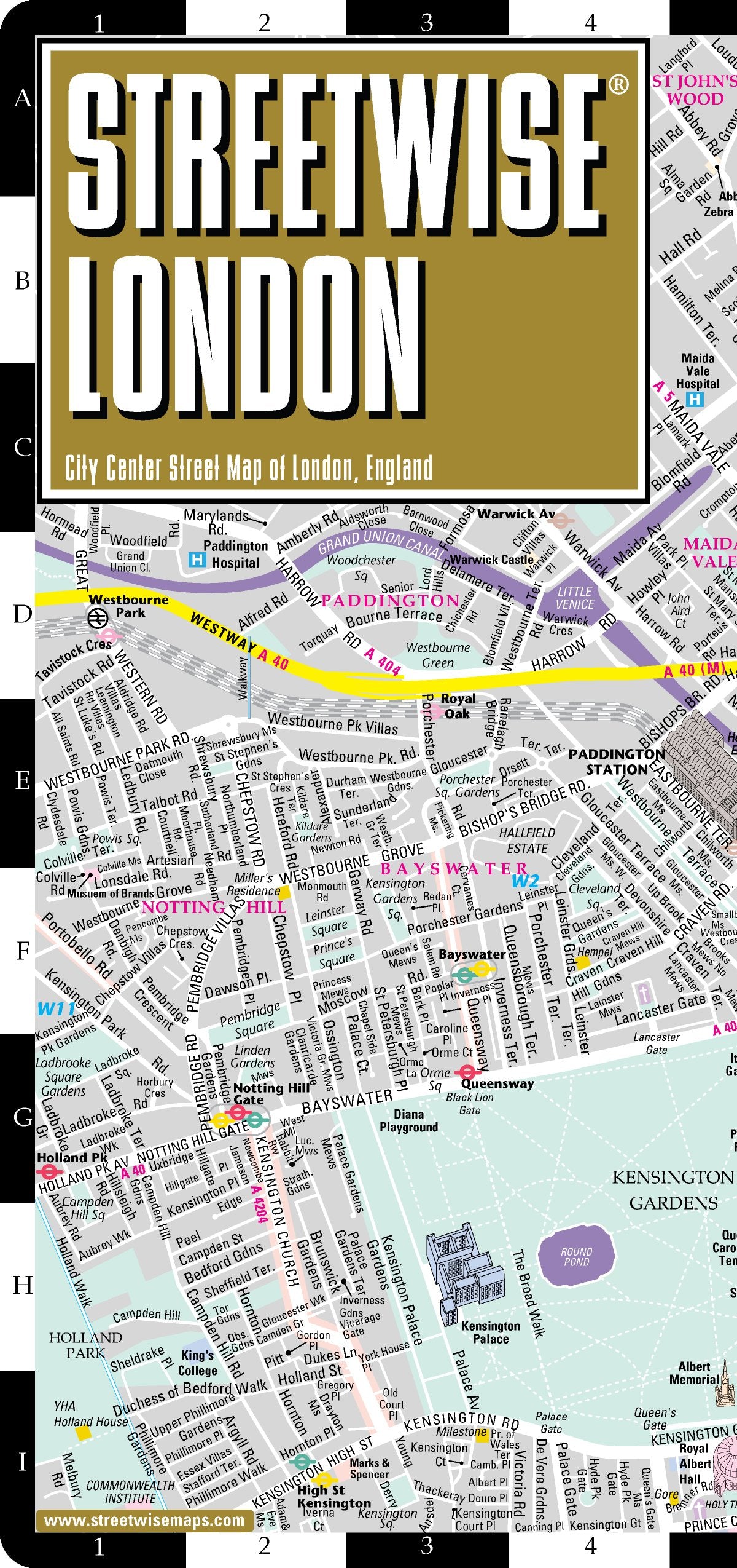 Streetwise London: City Center Street Map of London, England (National & Intl Titles) Leisure, Home & Garden