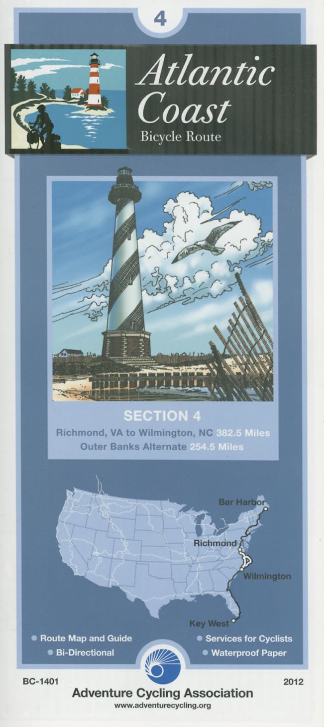 Atlantic Coast Bicycle Route - 4: Richmond, Virgina - Wilmington, North Carolina - 383 Miles book