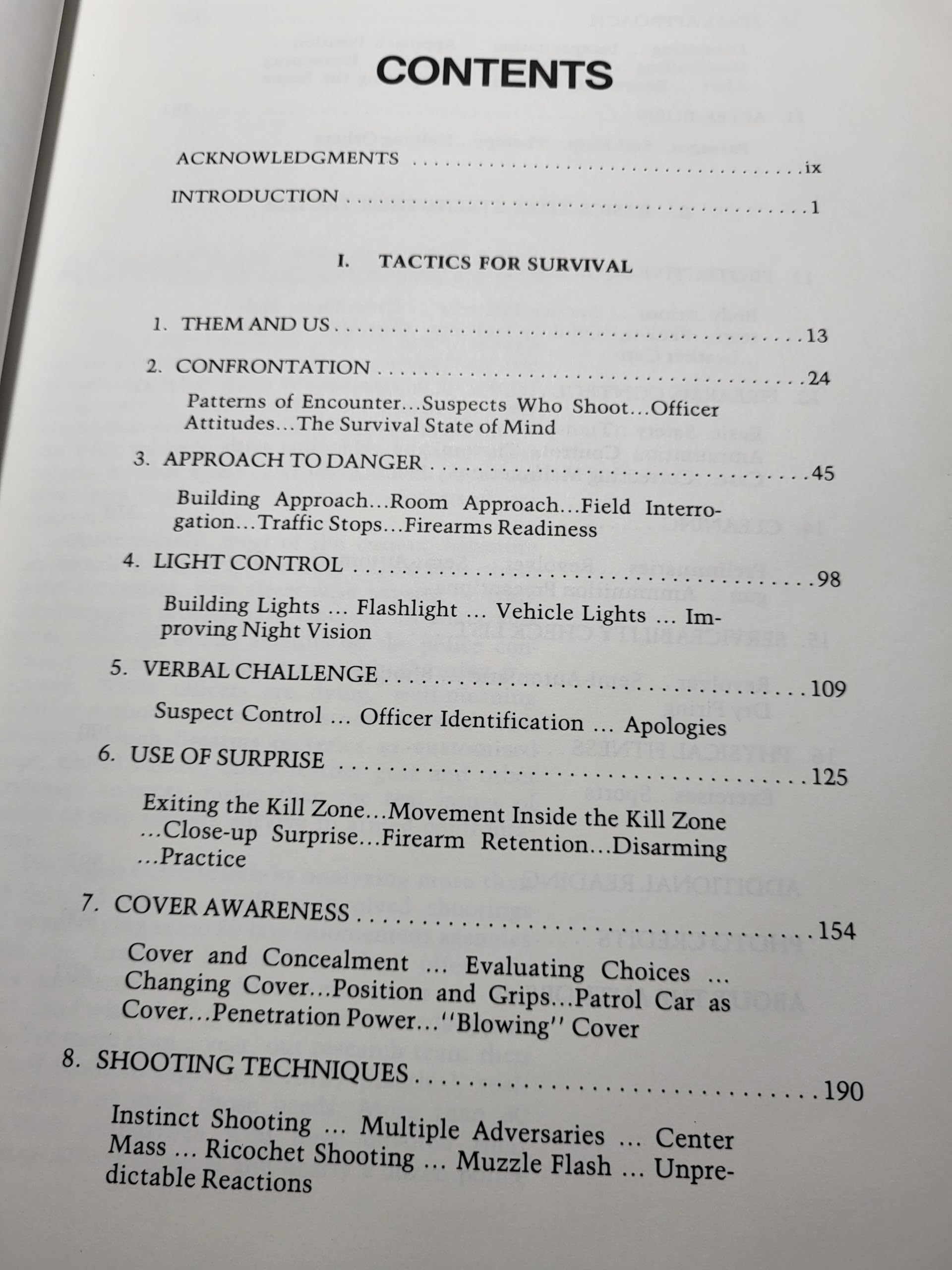 Street Survival: Tactics for Armed Encounters Social Sciences