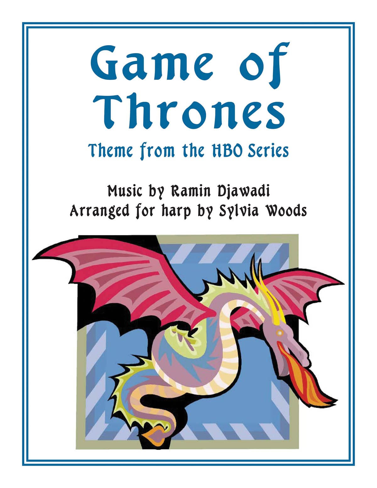 Game of Thrones. Harfe Solo.: Theme from the HBO Series: Arranged for Harp Sheet Music