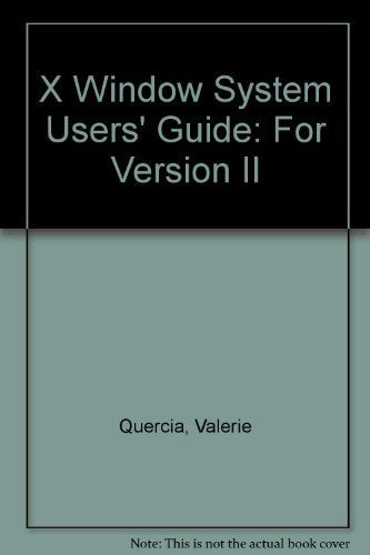 X Window Sys Users Gd (X Window System Users' Guide) Computer Science
