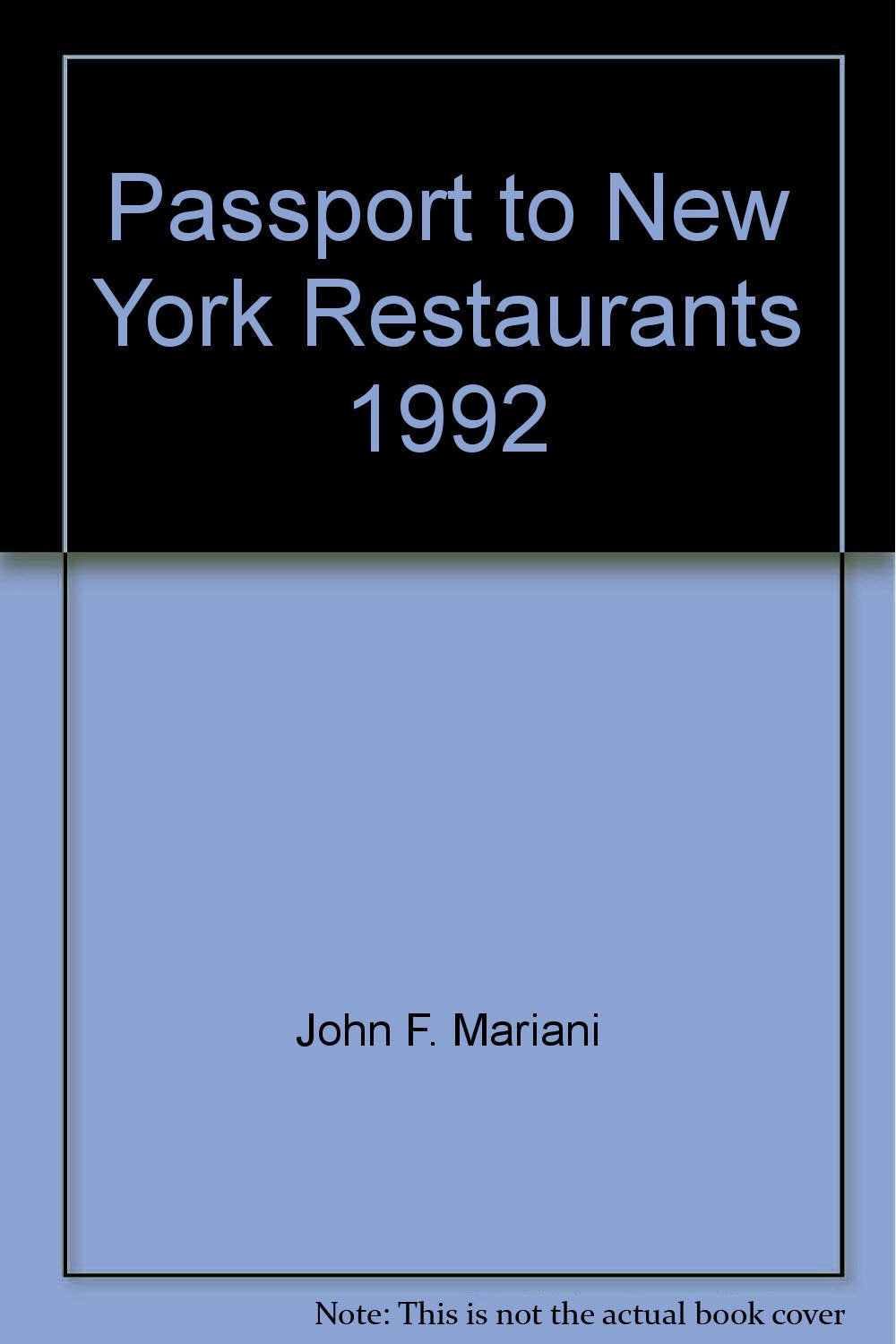 Product Image: Passport to New York Restaurants