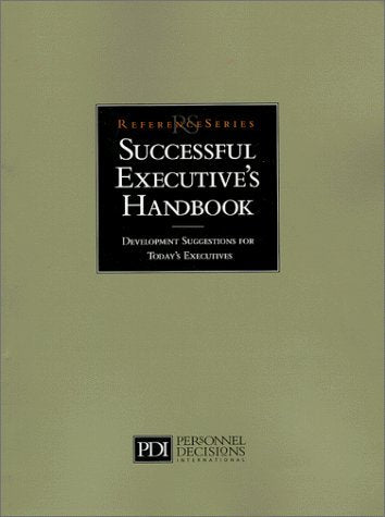 Product Image: Successful Executive's Handbook: Development Suggestions for Today's Executives